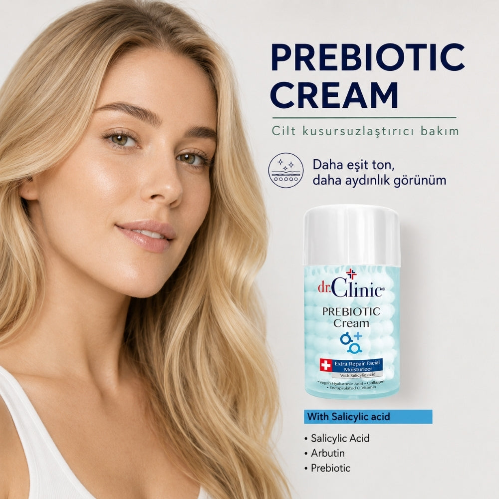 Prebiyotik Bakım Kremi Salisilik Asit ile Extra Onarım 100 ml