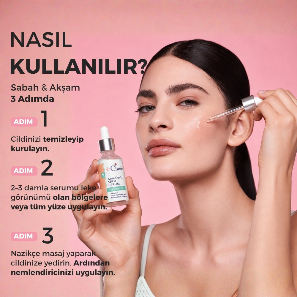 Cilt Kusursuzlaştırıcı Leke Serumu 30 ml.