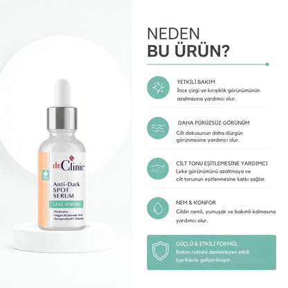 Cilt Kusursuzlaştırıcı Leke Serumu 30 ml.