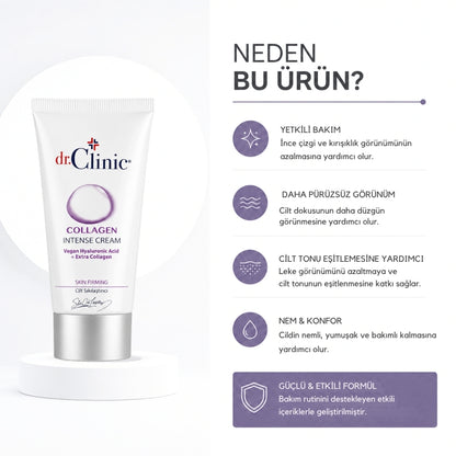 Yoğun Kolajenli Cilt Sıkılaştırıcı Krem 50 ml.