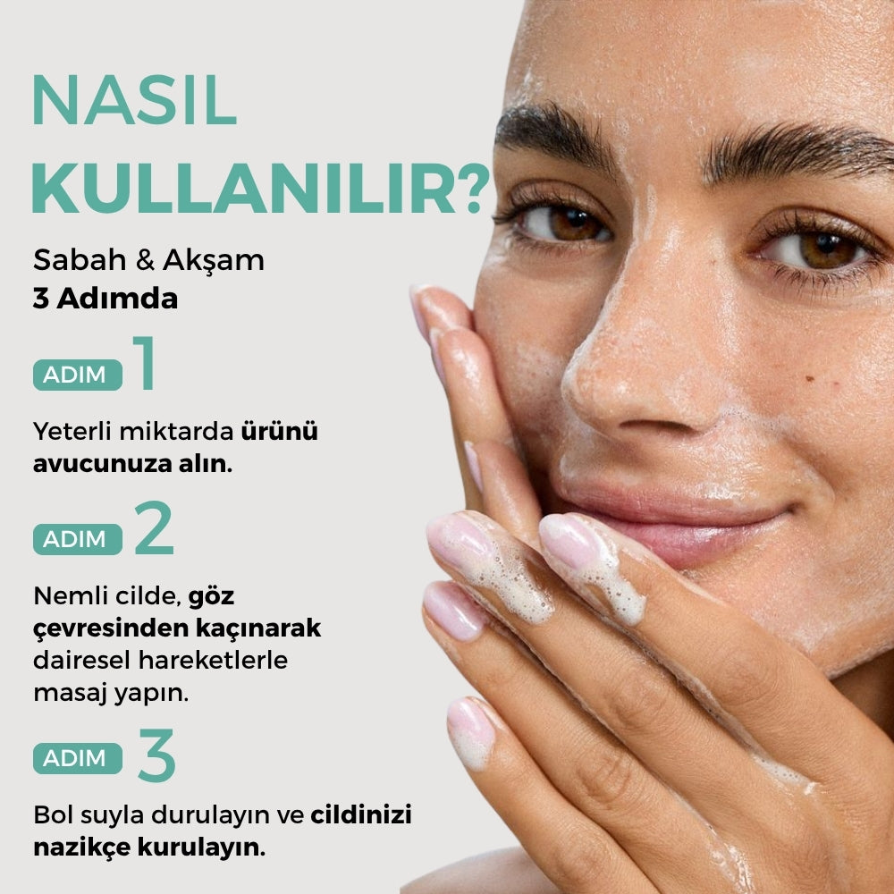 Prebiyotik Yüz Yıkama Jeli 250 ml (Yağlı Ciltler)