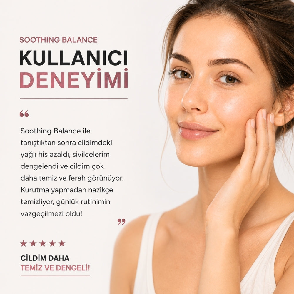Prebiotic Yüz Temizleme Köpüğü Soothing Balance 160 ml