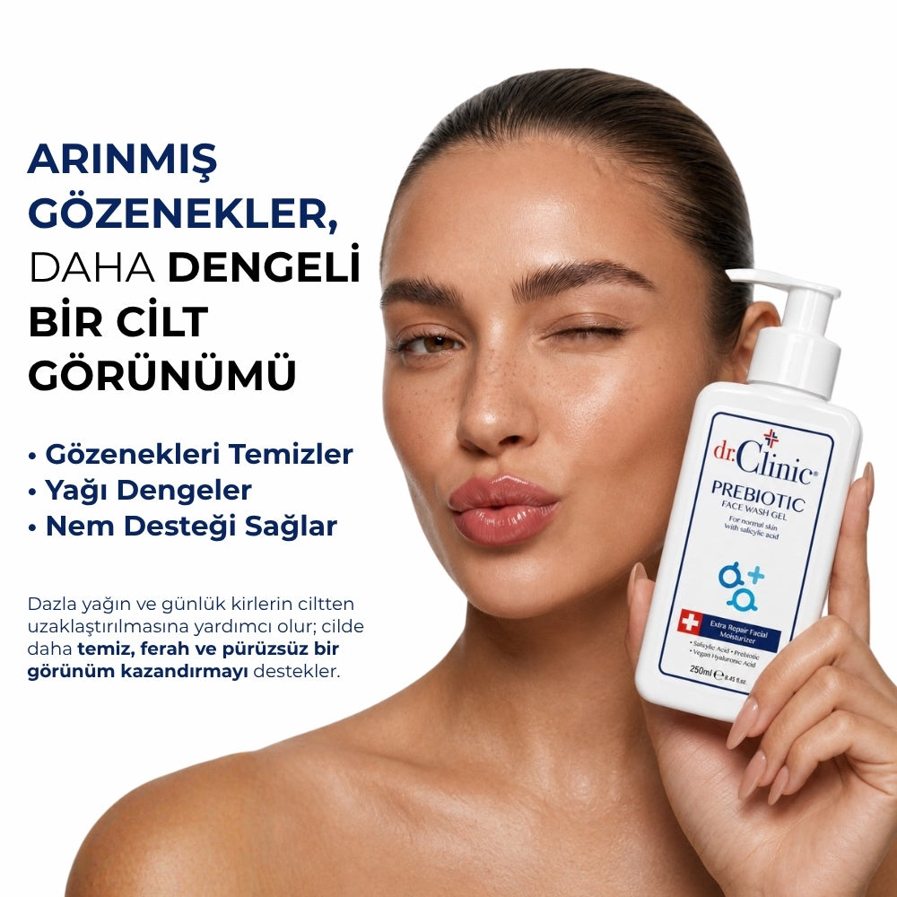 Prebiyotik Yüz Yıkama Jeli 250 ml (Sivilce Eğilimli Ciltler)