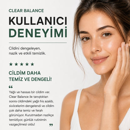 Prebiotic Yüz Temizleme Köpüğü Clear Balance 160 ml