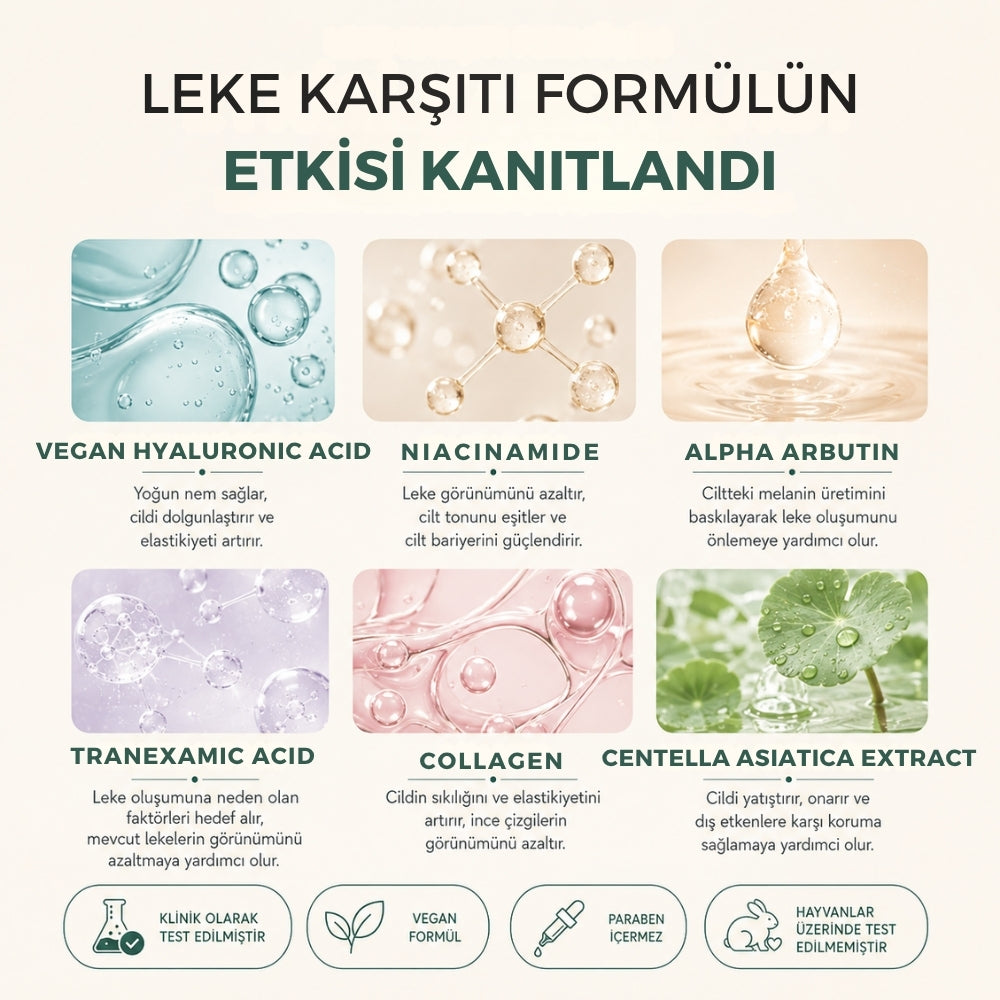 Cilt Kusursuzlaştırıcı Leke Kremi