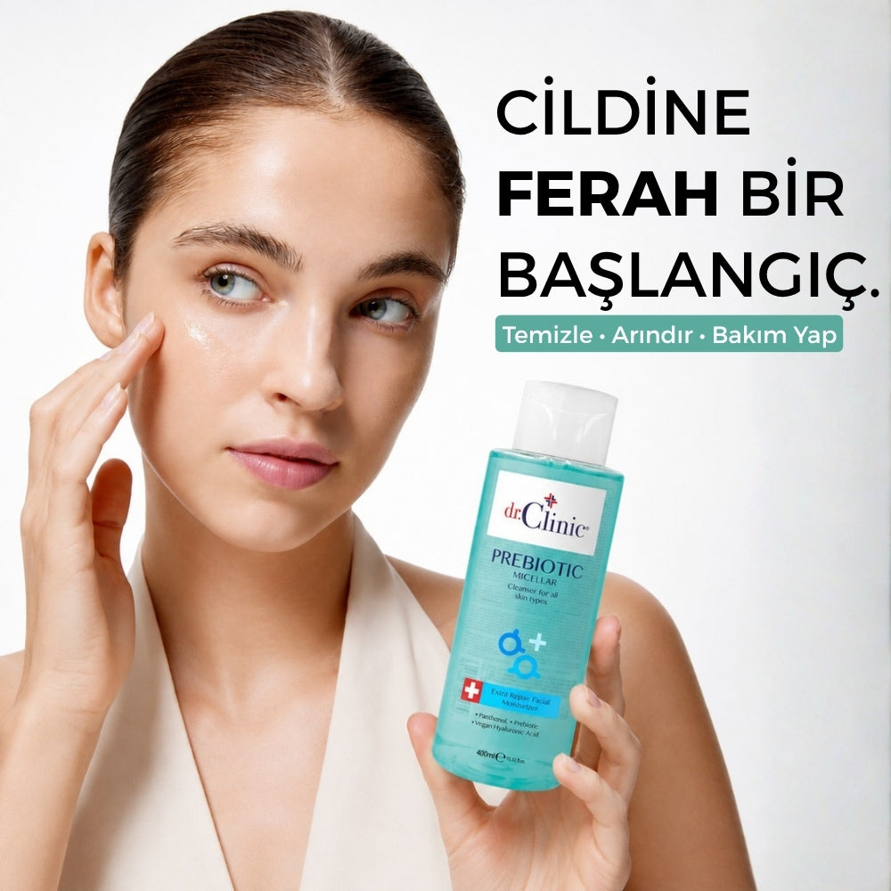Prebiyotik Micellar Tüm Ciltler Ciltler Mavi 400 ml