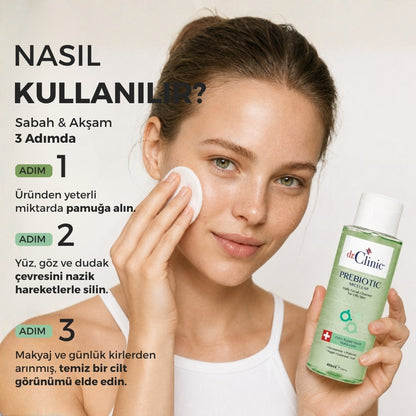 Prebiyotik Micellar Yağlı Ciltler Yeşil 400 ml