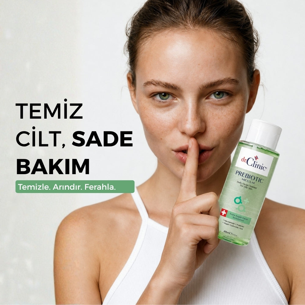 Prebiyotik Micellar Yağlı Ciltler Yeşil 400 ml