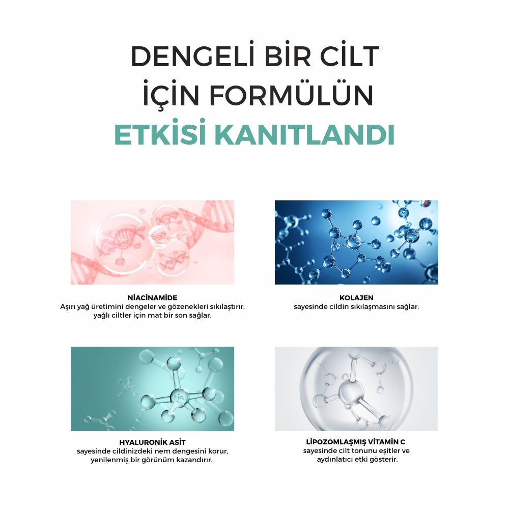 Prebiyotik Bakım Kremi Yağlı Ciltler Green 100 ml