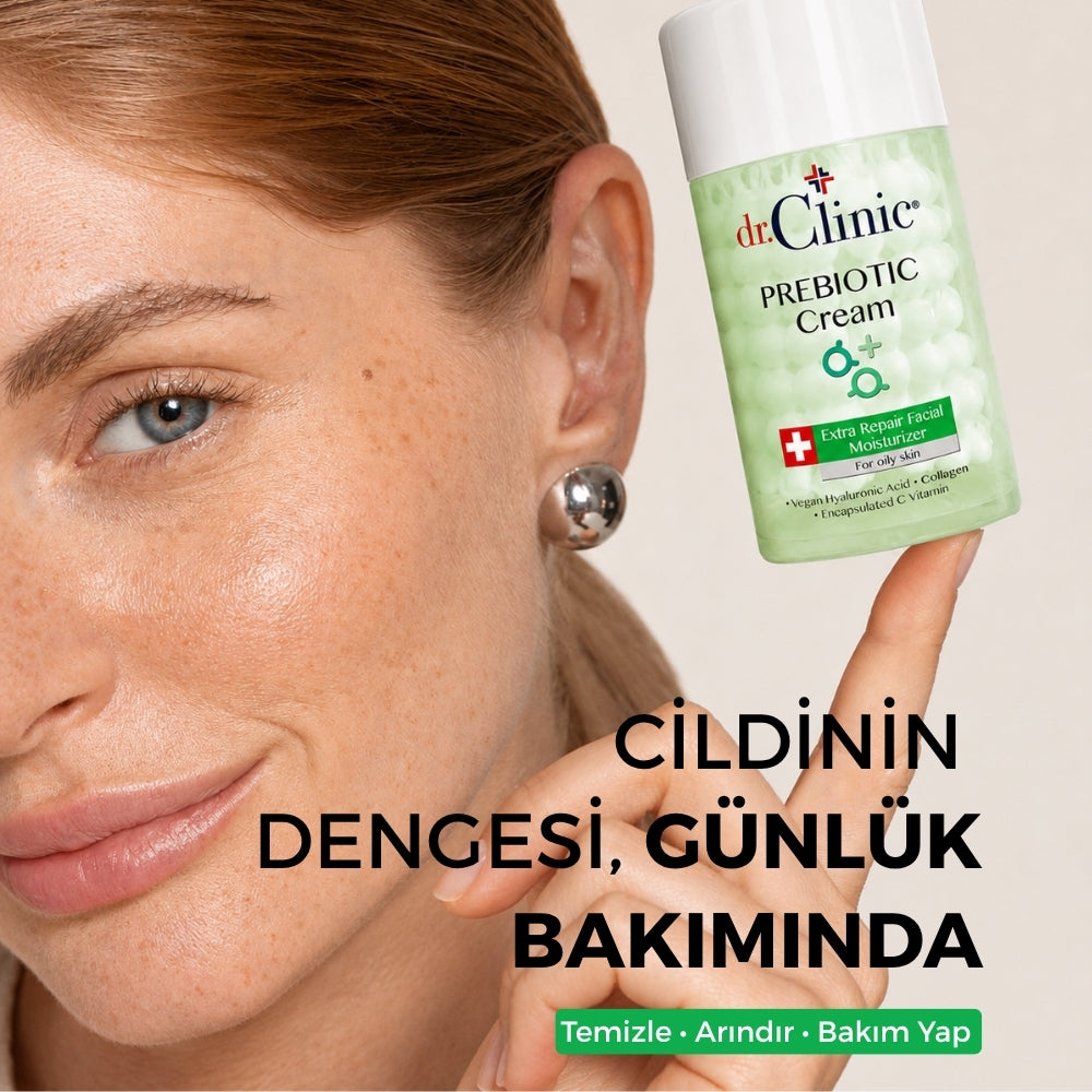 Prebiyotik Bakım Kremi Yağlı Ciltler Green 100 ml