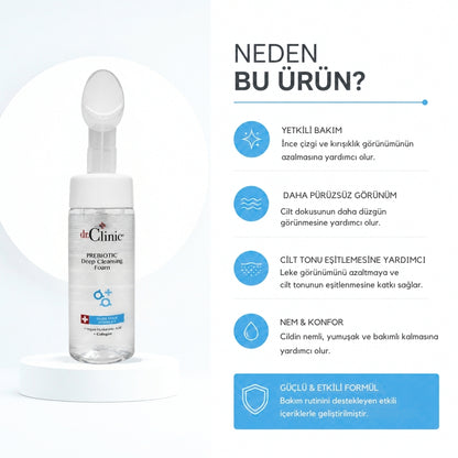Prebiotic Yüz Temizleme Köpüğü 160 ml