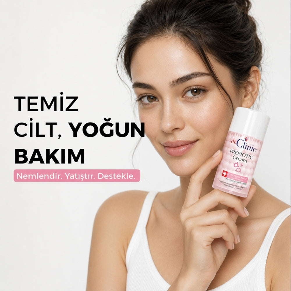Prebiyotik Bakım Kremi Kuru ve Hassas Ciltler Pink 100 ml