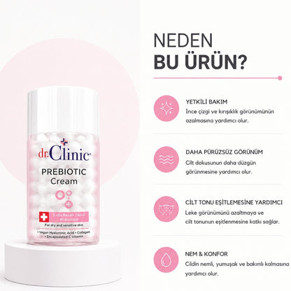 Prebiyotik Bakım Kremi Kuru ve Hassas Ciltler Pink 100 ml
