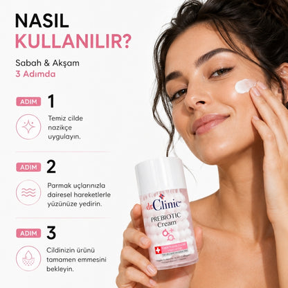 Prebiyotik Bakım Kremi Kuru ve Hassas Ciltler Pink 100 ml